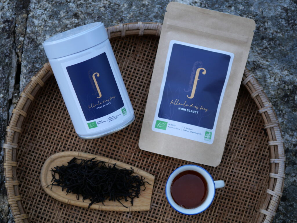 NOIR BLAVET BIO- Thé noir Toutes feuilles de Bretagne