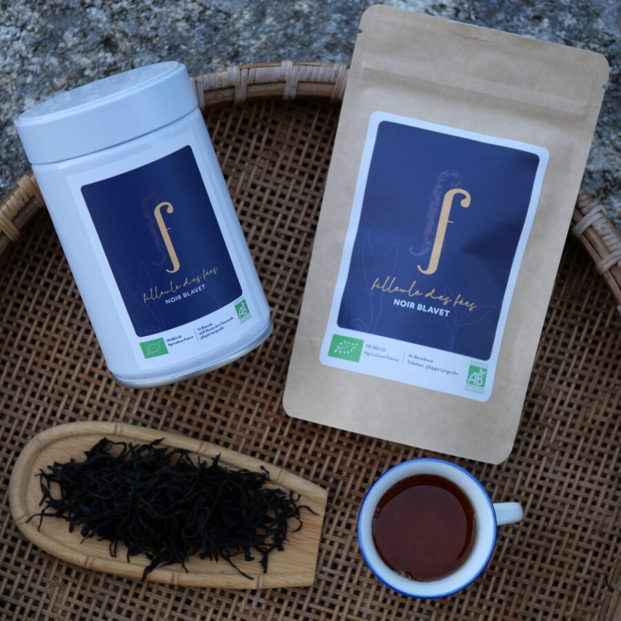 NOIR BLAVET BIO- Thé noir Toutes feuilles de Bretagne